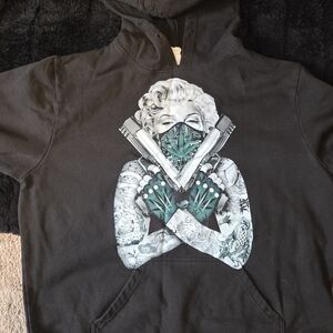 Black Marilyn Momroe Hoodie